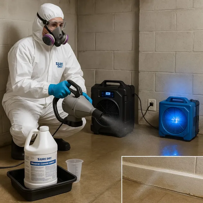 Sanitization and Odor Removal process in Pine Bush, NY