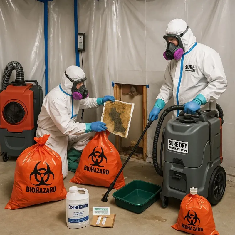 Contaminated Water Handling Protocols process in Pine Bush, NY