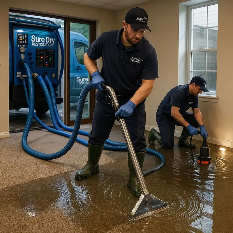 Water Extraction and Removal process in Pine Bush, NY